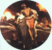 Lord Frederic Leighton And the Sea Gave Up the Dead Which Were in It oil painting picture wholesale